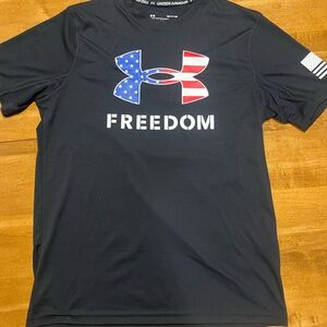 Under Armour Men's Black Freedom Tee